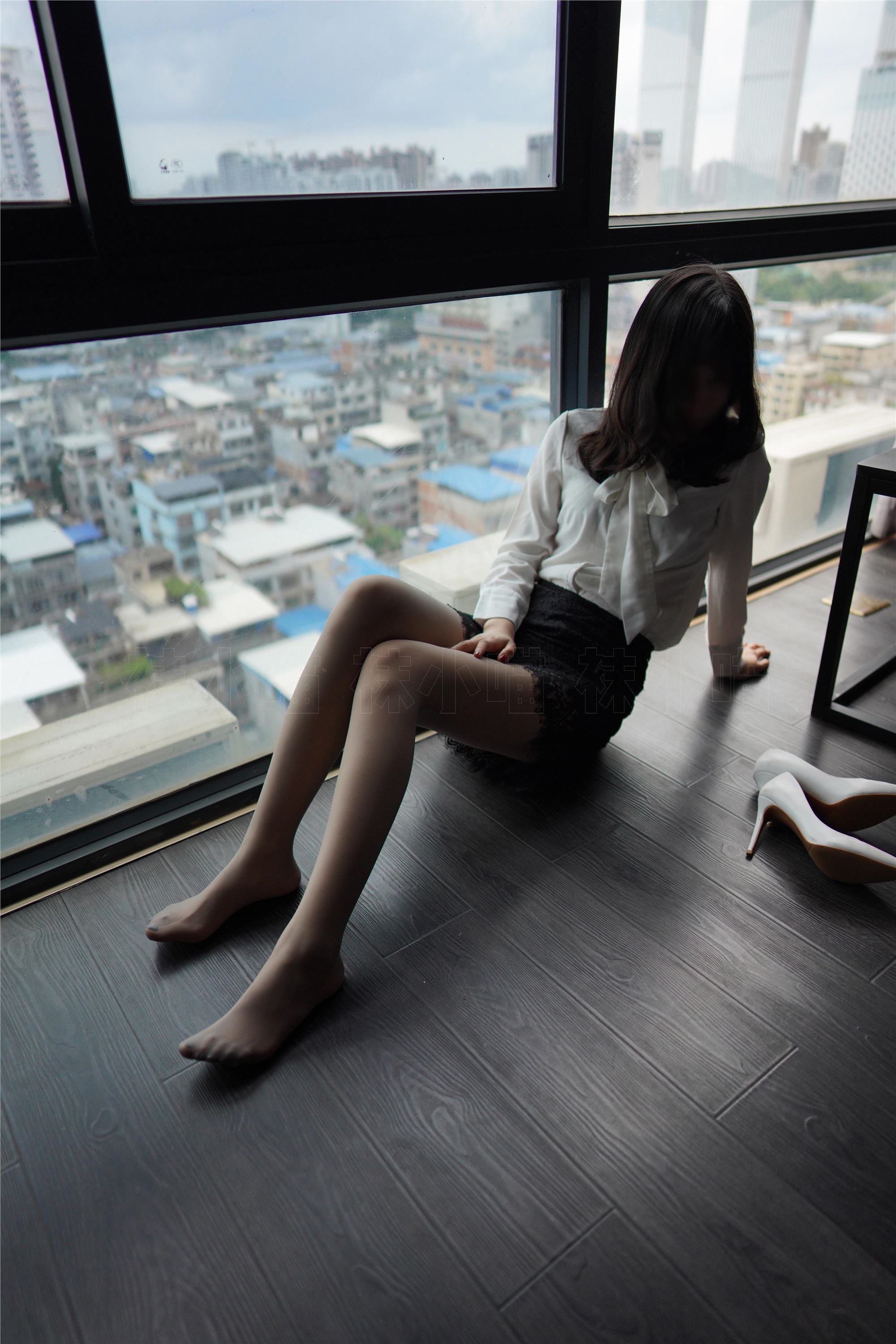 kittyWawa袜小喵  KT207 窗前的骚动